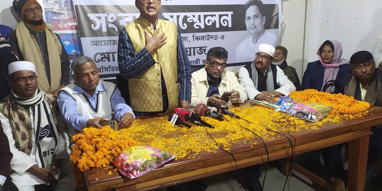 নির্বাচন থেকে সরে দাড়ালেন ঝিনাইদহ ৩ আসনের স্বতন্ত্র প্রার্থী নবী নেওয়াজ