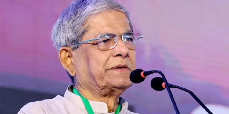 বিএনপিকে নিয়ে মিথ্যাচার হচ্ছে: মির্জা ফখরুল